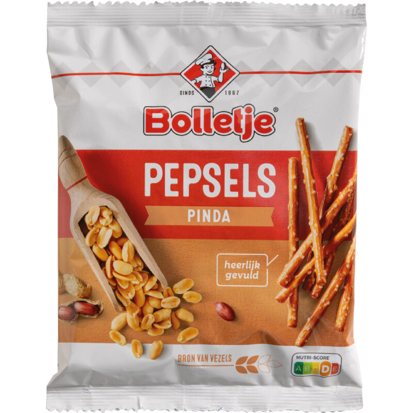 Bolletje Pinda Pepsels 115g